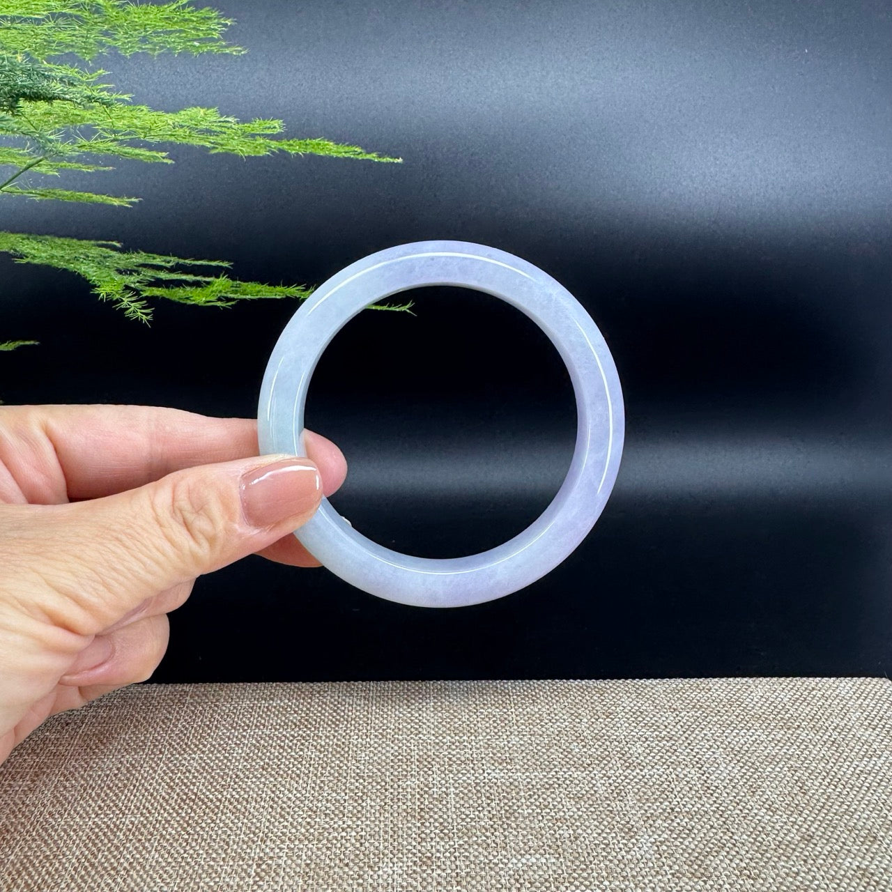 "Goddess of Compassion" Genuine Burmese Jadeite Jade Guanyin Necklace With Good Luck Design