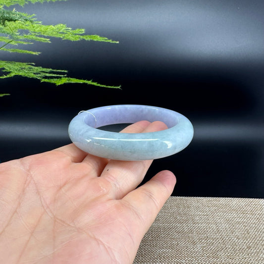 "Goddess of Compassion" Genuine Burmese Jadeite Jade Guanyin Necklace With Good Luck Design