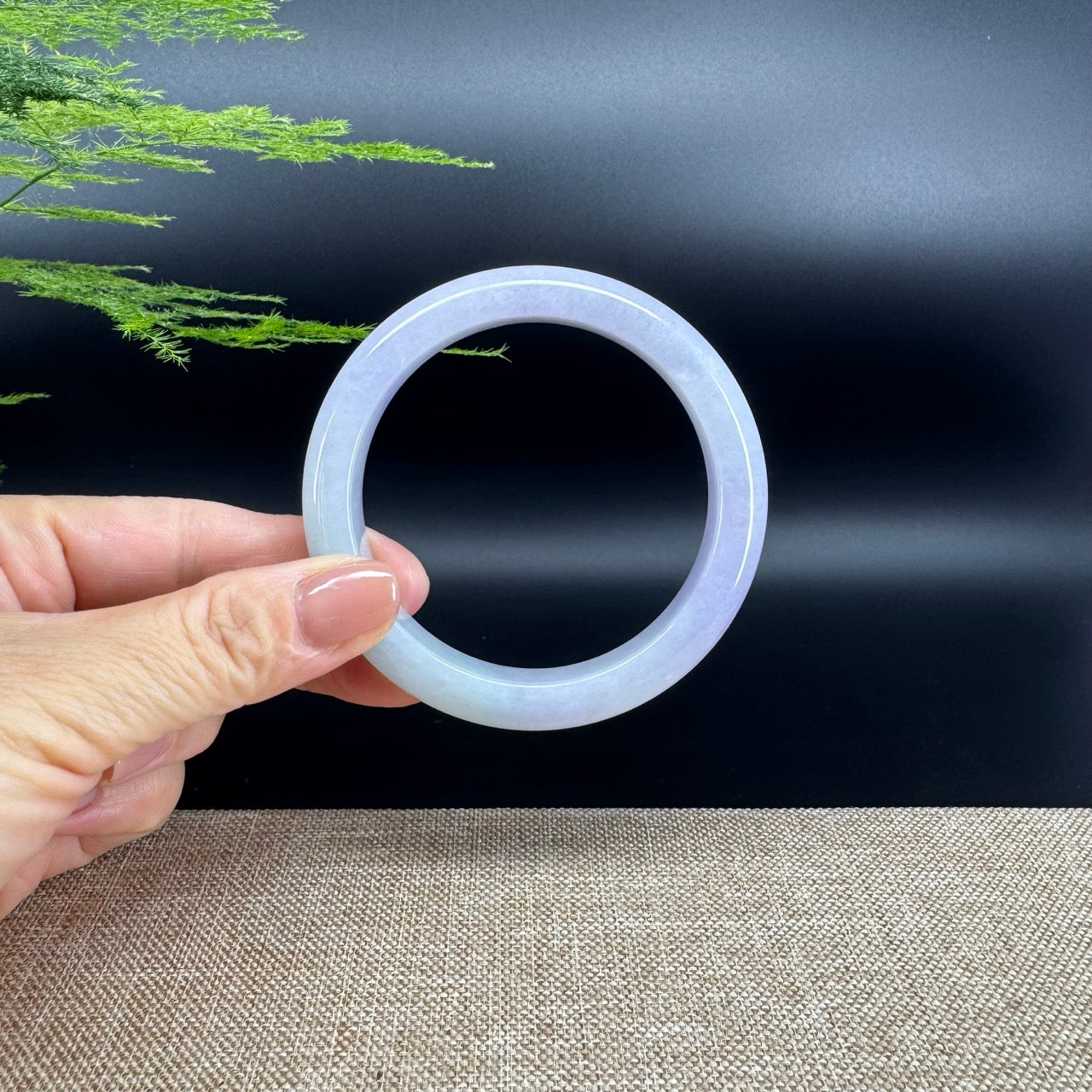 "Goddess of Compassion" Genuine Burmese Jadeite Jade Guanyin Necklace With Good Luck Design