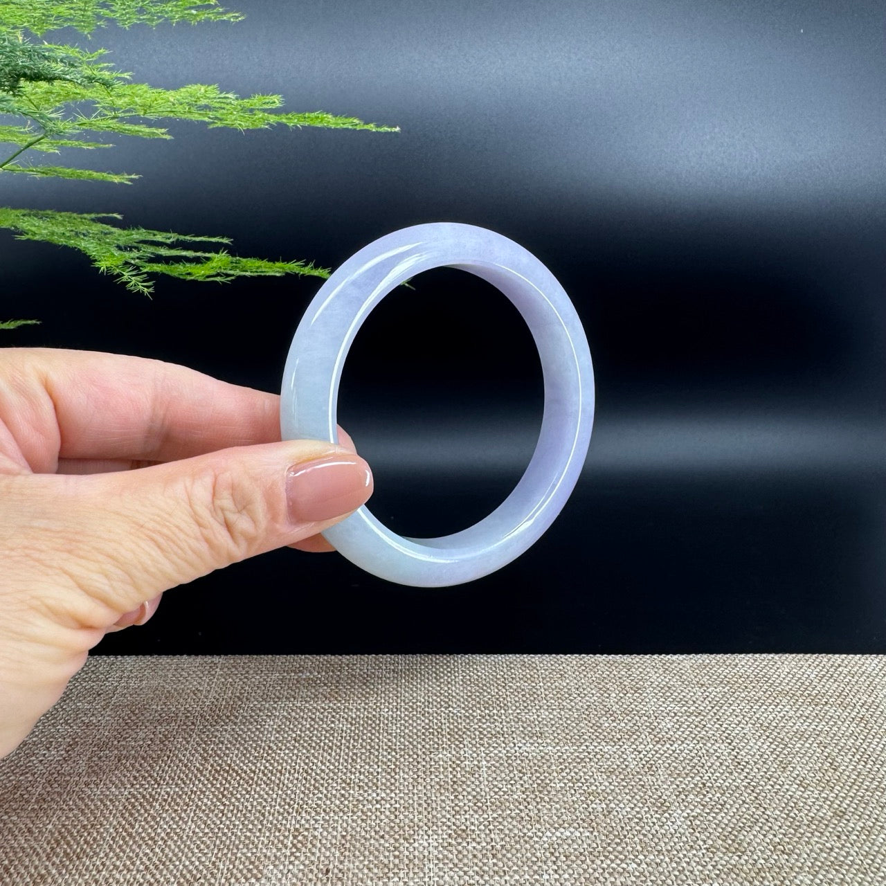 "Goddess of Compassion" Genuine Burmese Jadeite Jade Guanyin Necklace With Good Luck Design