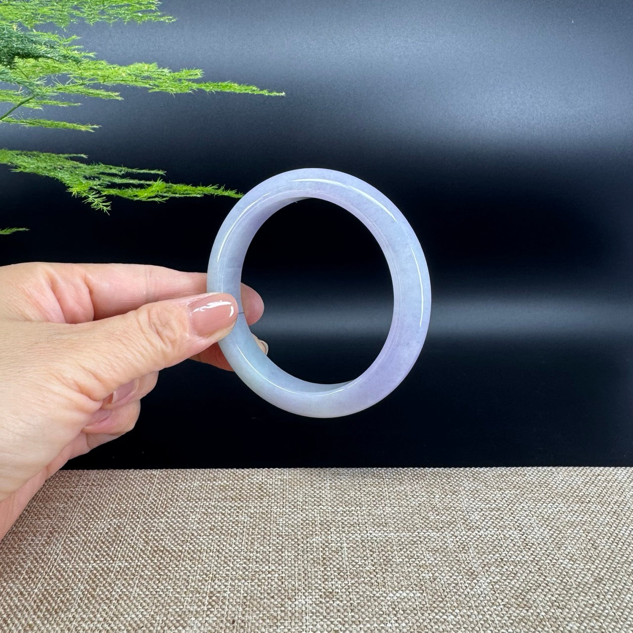 "Goddess of Compassion" Genuine Burmese Jadeite Jade Guanyin Necklace With Good Luck Design