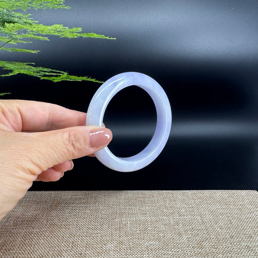 "Goddess of Compassion" Genuine Burmese Jadeite Jade Guanyin Necklace With Good Luck Design